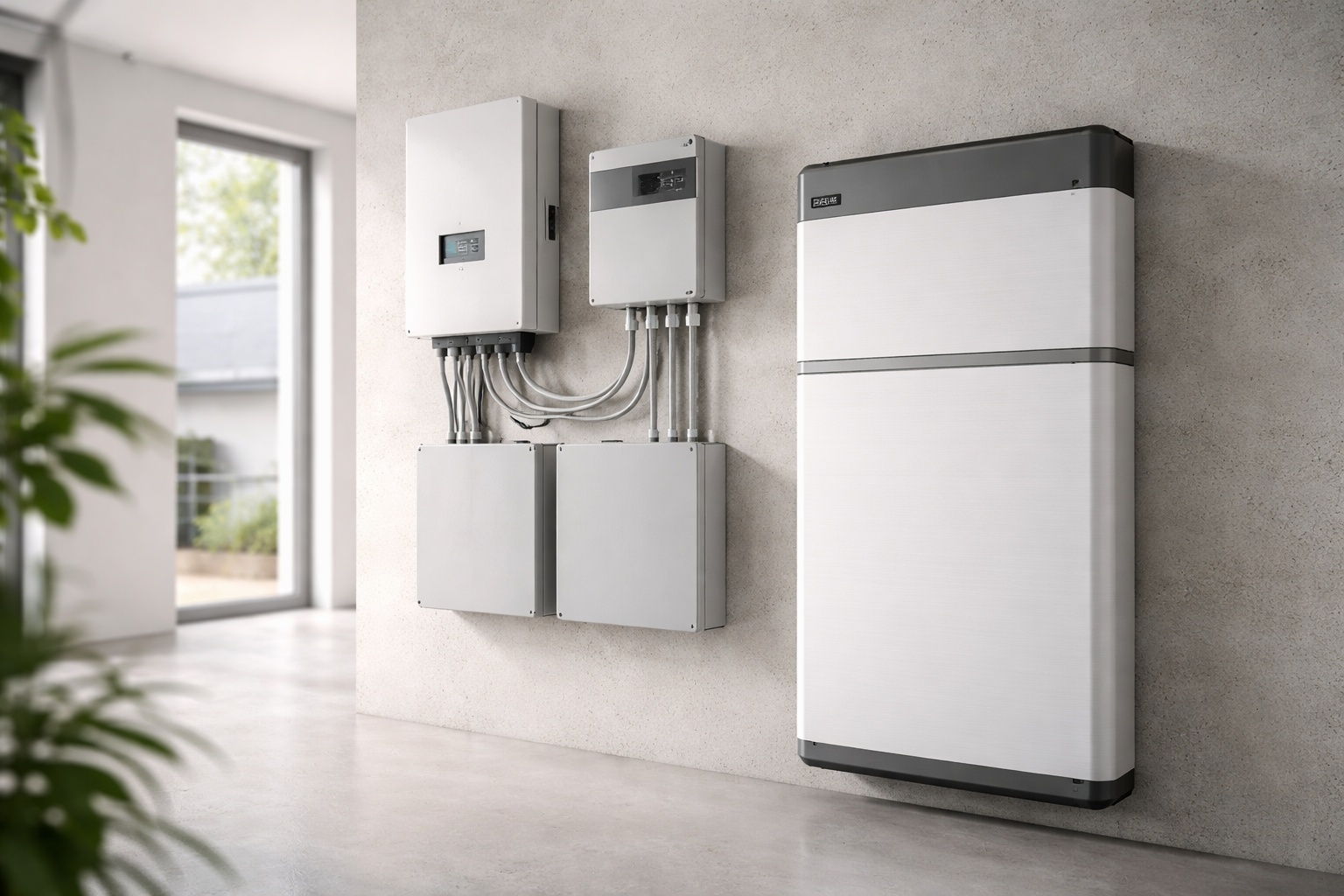 Domowy magazyn energii na ścianie obok falownika hybrydowego – LG Chem RESU parametry a bezpieczeństwo użytkowania