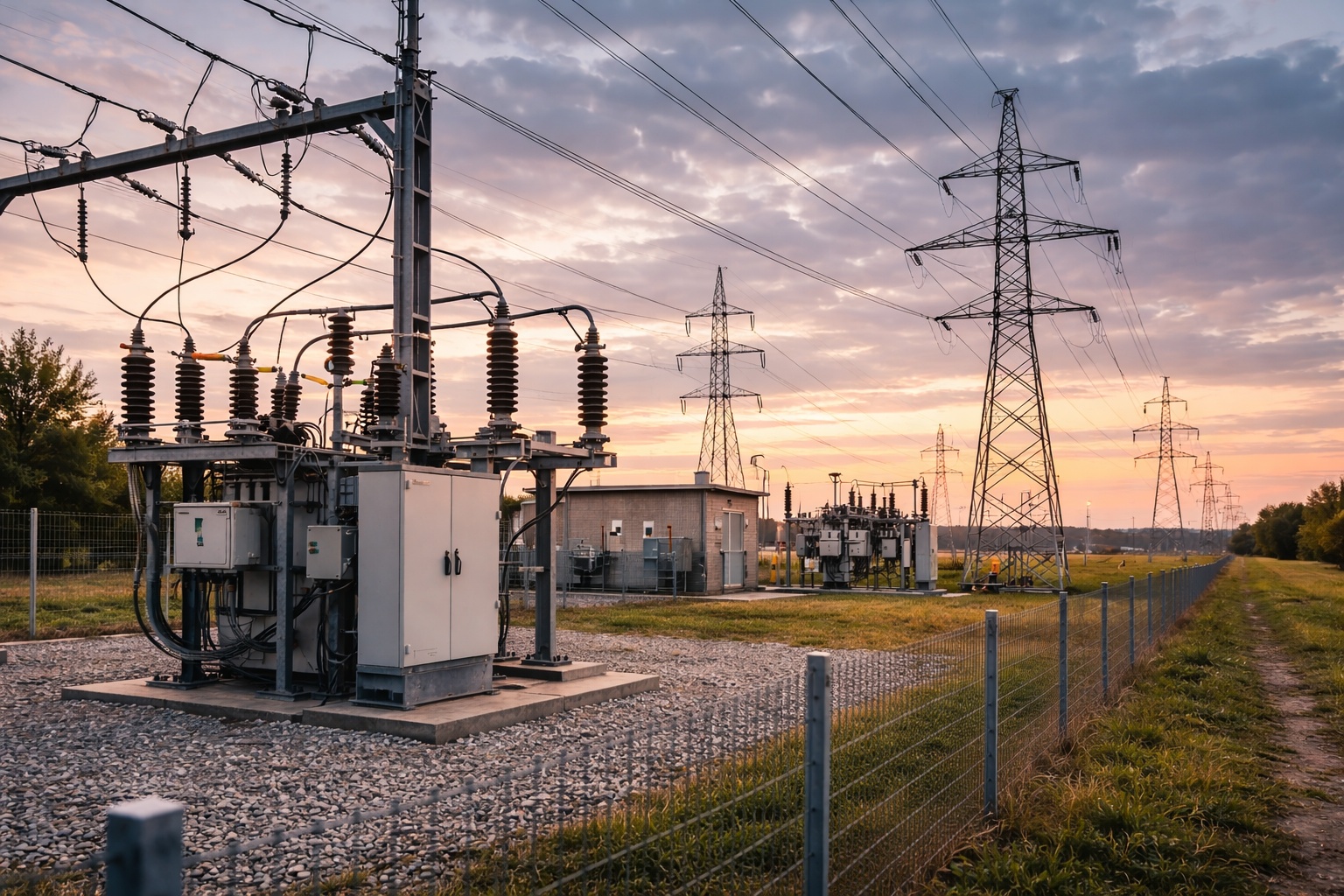 Stacja elektroenergetyczna i linie wysokiego napięcia – EN 50549 i wymagania przyłączeniowe do sieci